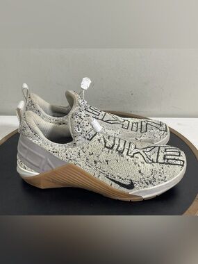 Nike React Metcon Flyknit 3 White Atmosphere Gray Gum BQ6044-109 Shoes-Mens 11